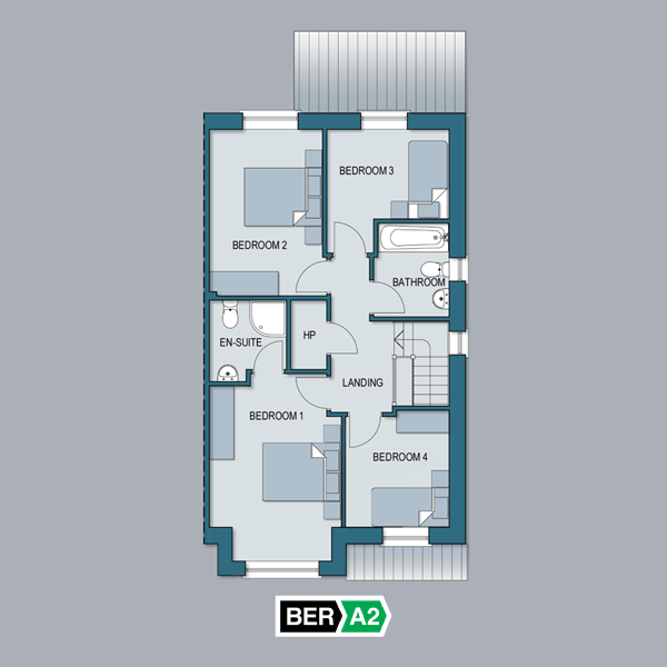 The Willow First Floor Plan